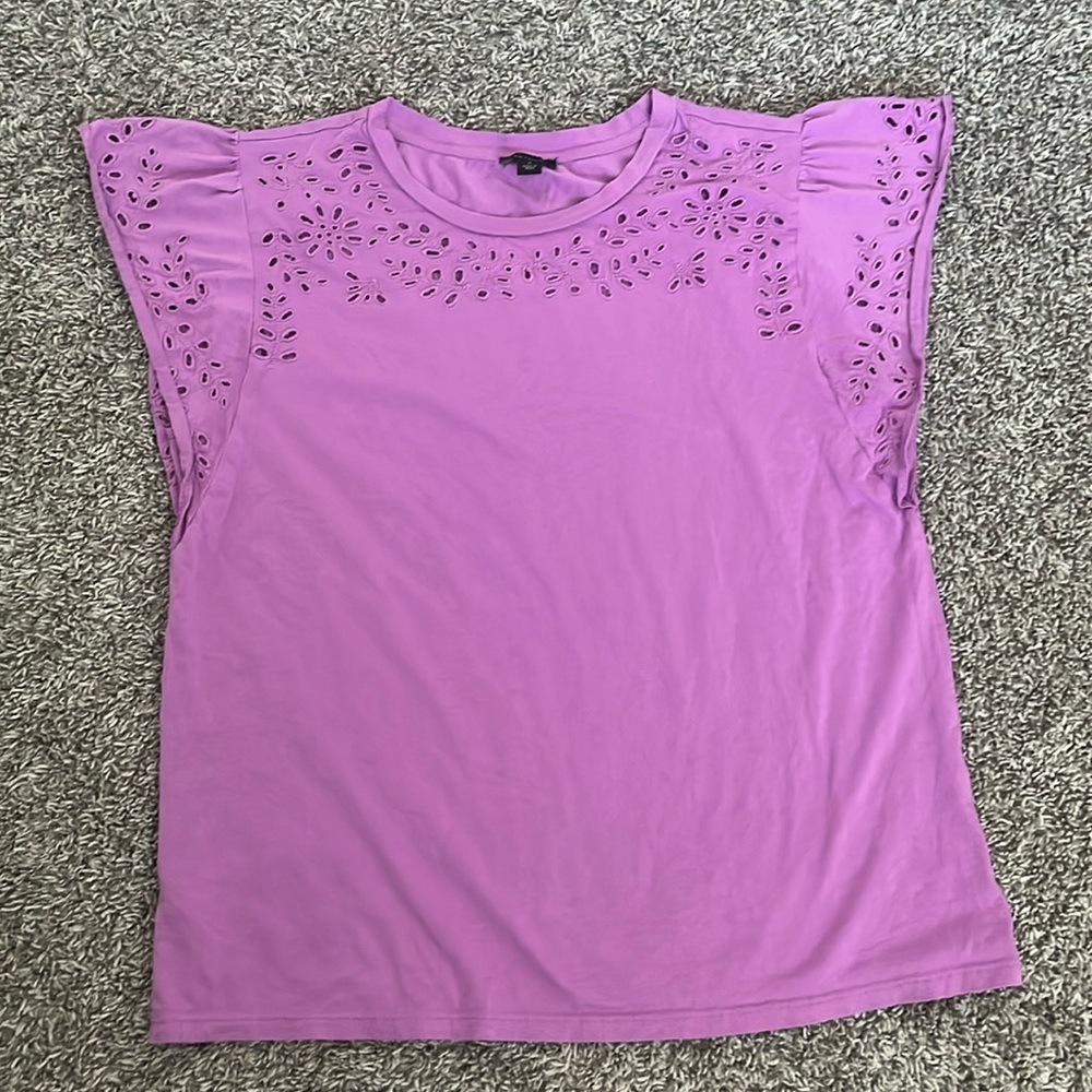Purple Ann Taylor Shirt